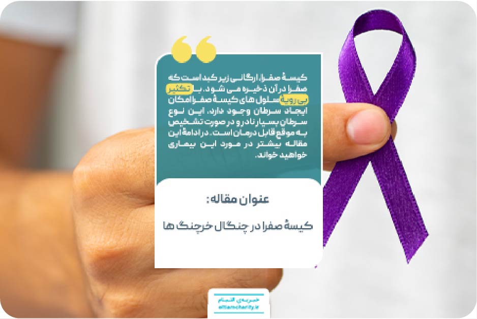 کیسه صفرا در چنگال خرچنگ ها